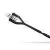 Sinner Gear Roulette à picots Wartenberg Noire 3 roues